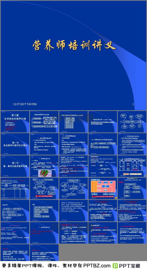 營養師培訓教程ppt下載